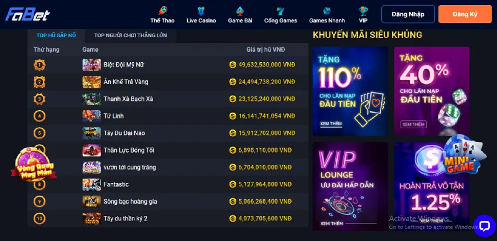 Các chương trình khuyến mãi hấp dẫn tại okvip 789bet